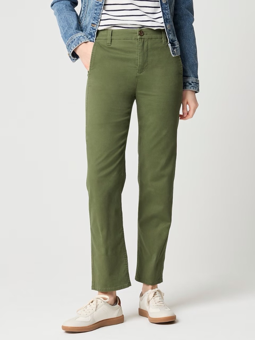 J. Crew Girlfriend Chino Pant - Size 8